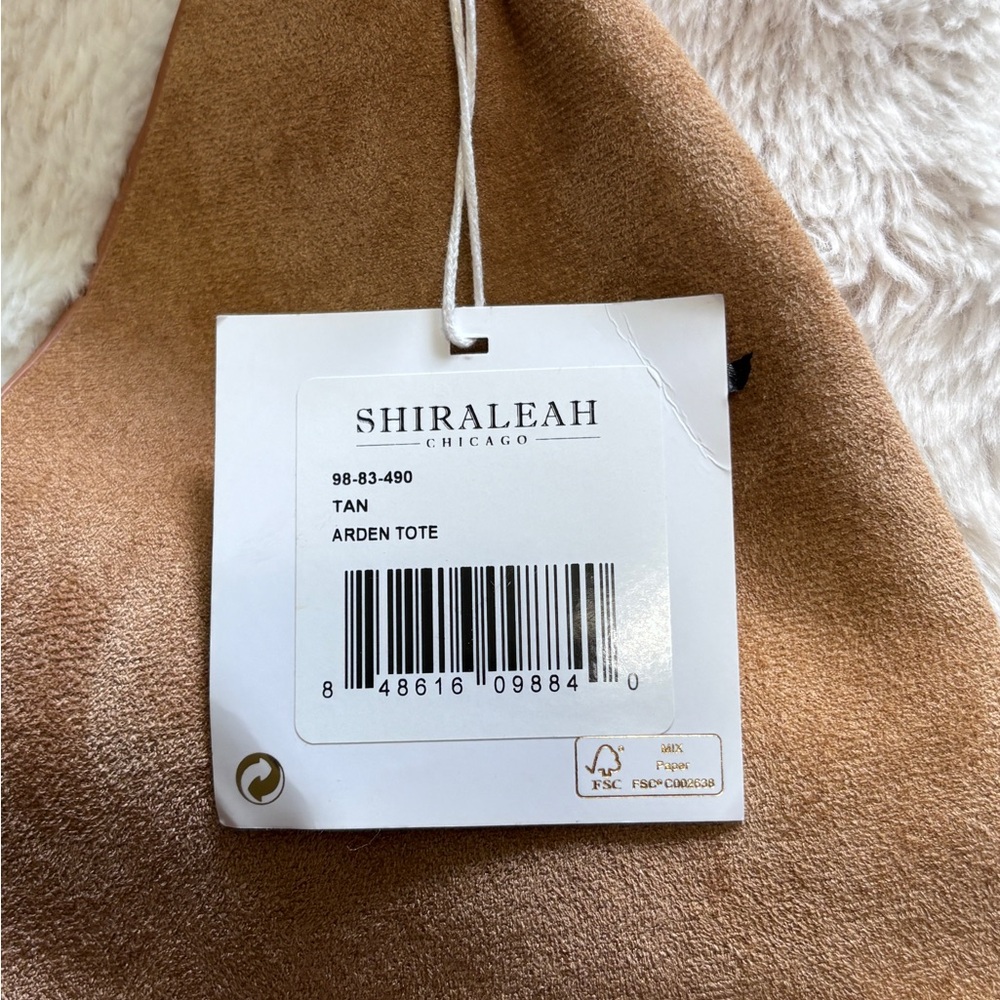 Shiraleah Two-Tone Arden Tote Bag NWT - Picture 4 of 7